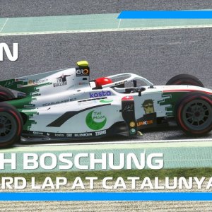 F2 2022 | Circuit de Catalunya | Ralph Boschung Onboard | #AssettoCorsa