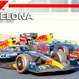 F1 2022 (RB18) vs F1 2016 (RB12) - Max Verstappen Cars | Barcelona Circuit | Assetto Corsa Reshade