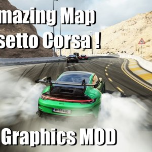 NEW Forza Motorsport MAP In Assetto Corsa ! Ultra Graphics Amazing Visuals !