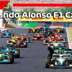 Fernando Alonso F1 Cars (2001 - 2022) | SpainGP | Assetto Corsa Reshade