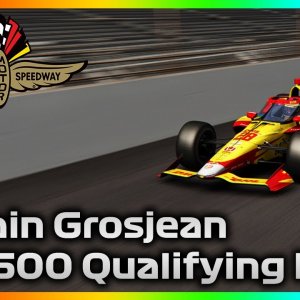 Assetto Corsa | Romain Grosjean Indy 500 Qualifying Run | RSS Formula Americas