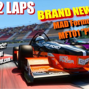 Assetto Corsa - BRAND NEW MOD !!! - MAD Formula Team MFT01 "Phoenix" - 4K Ultra - JUST 2 LAPS