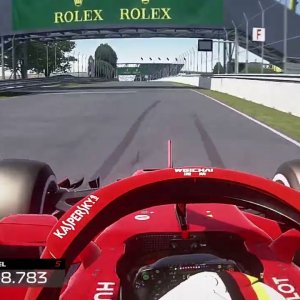 Sebastian Vettel Pole Lap at Montreal | 2018 Canadian Grand Prix | #assettocorsa