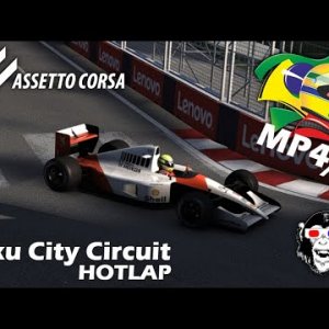 Assetto Corsa - Baku City Circuit HOTLAP / SENNA'S MCLAREN MP4/6