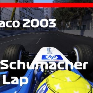 Assetto Corsa - Ralf Schumacher Pole Lap Monaco 2003