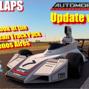 Automobilista 2 - UPDATE v1.3.8.0 - NEW TRACK - Buenos Aires - First Look Brabham BT44 - JUST 2 LAPS