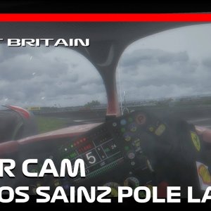 EXCLUSIVE: Driver's Eye! Carlos Sainz' Pole Lap at Silverstone! | 2022 British GP | #assettocorsa