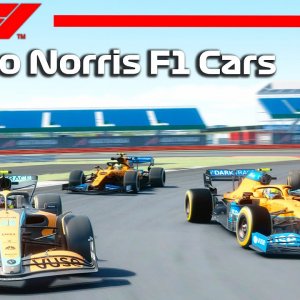 Lando Norris F1 Cars (2019 - 2022) | British GP | Assetto Corsa Reshade
