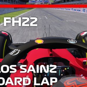 NEW RSS Formula Hybrid 2022 - Carloz Sainz Onboard Austria Assetto Corsa