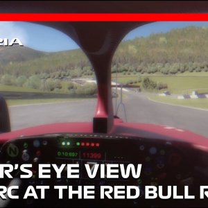 VISOR CAM: Leclerc at the Red Bull Ring | 2022 Austrian Grand Prix | #assettocorsa