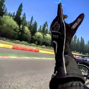 Assetto Corsa VR HAND TRACKING  | Shot with GeForce #linkbelow