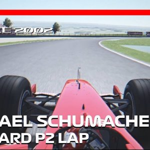 Michael Schumacher's Quali Lap at Magny-Cours | 2002 French Grand Prix #assettocorsa