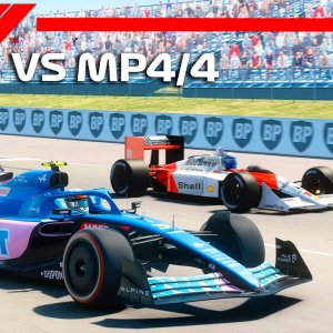 F1 2022 (A522) vs F1 1988 (MP4/4) |  Paul Ricard 1988 | Assetto Corsa