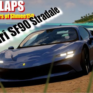 JUST 2 LAPS driving the cars of Shmee150 - Ferrari SF90 Stradale at Union Island - Assetto Corsa VR