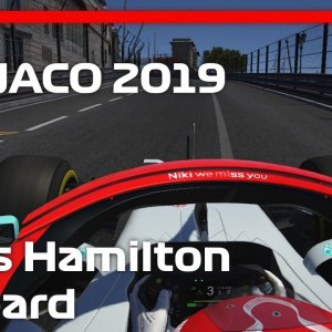 Assetto Corsa Mercedes W10 - Lewis Hamilton Onboard Monaco 2019