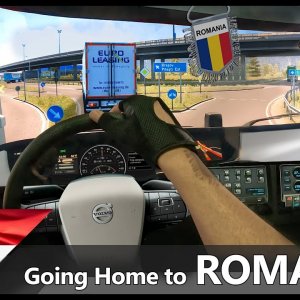 ETS2 POV | Go Pro 10 | Going home to ROMANIA !!! VOLVO FH