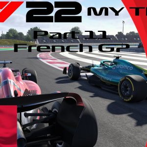 F1 22 My Team Part 11 French GP
