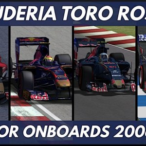 Scuderia Toro Rosso | rFactor Evolution | 2006-2019 OnBoards