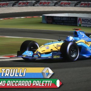 rFactor F1 2004 - Jarno Trulli Onboard Autodromo Ricardo Paletti (Varano)