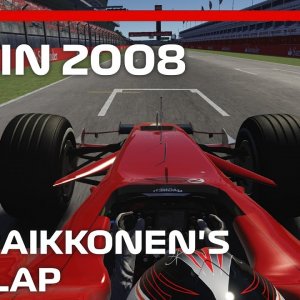 Kimi Raikkonen's Pole Lap - 2008 Spanish Grand Prix - Assetto Corsa