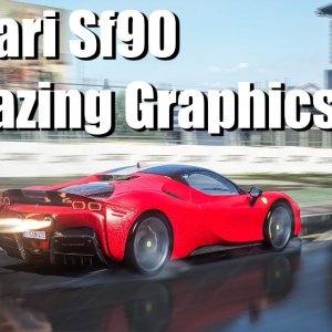 Ferrari SF90 Stradale At Tsukuba | Assetto Corsa Ultra Realistic Graphics 4k