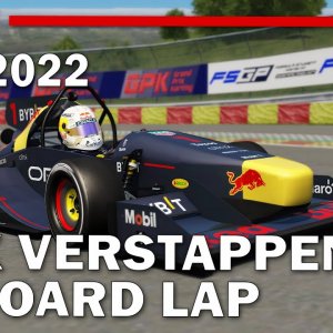 Max Verstappen onboard Spa 2022