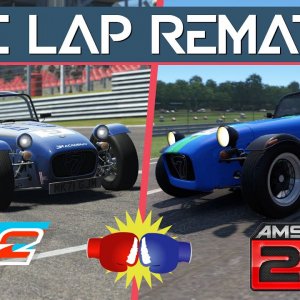 ONE LAP REMATCH - AMS2 vs RF2 !
