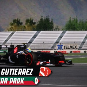 rFactor F1 2013 - Esteban Gutierrez Onboard - Fundidora Park Raceway, Mexico