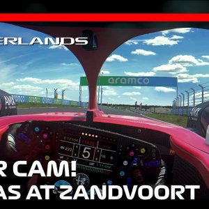 Visor Cam with Bottas at Zandvoort | 2022 Dutch Grand Prix | #AssettoCorsa