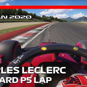 Charles Leclerc P5 Lap | 2020 Tuscan Grand Prix | #assettocorsa