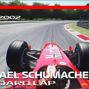 Michael Schumacher's Qualifying Lap | 2002 Italian Grand Prix | #assettocorsa