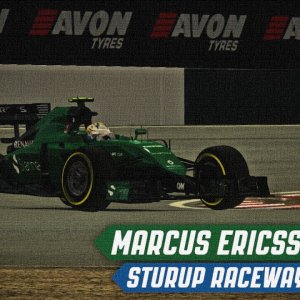rFactor F1 2014 - Marcus Ericsson Onboard - Sturup Raceway, Sweden
