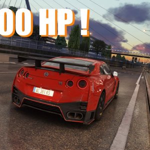 1500 HP Nissan GT-R 0 to 400 In No Time ! Assetto Corsa Free Roam 4k