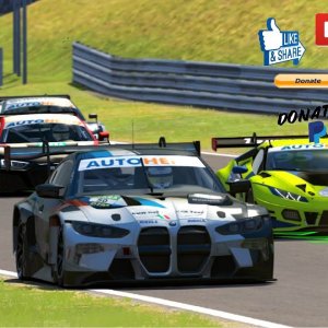 Assetto Corsa BMW M4 GT3 2022 Ceccato Racing Team #50 Timo Glock DTM 2022 Test Race Gameplay ITA