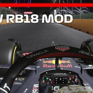 The New RB18 Mod by @Zideous - Assetto Corsa
