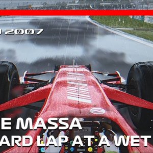 Wettest Race Ever? | Felipe Massa Onboard | 2007 Japanese Grand Prix | #assettocorsa