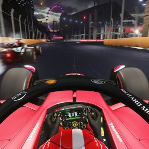 Charles Leclerc From Last To First At Singapore | Assetto Corsa Ultra Graphics 4k