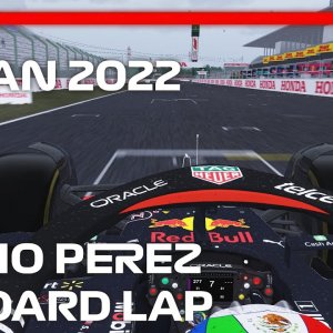 Sergio Perez OnBoard Lap - 2022 Japanese Grand Prix - Assetto Corsa