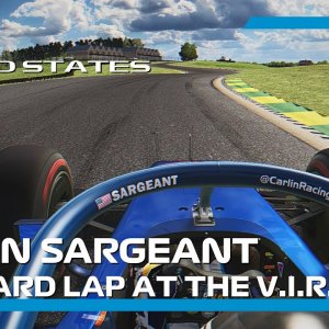 F2 2022 | Virginia International Raceway | Onboard with Logan Sargeant #assettocorsa