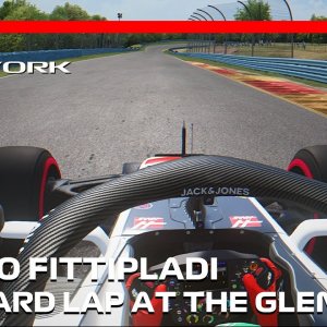 F1 Raced Here in the Late 70s | Onboard with Pietro Fittipaldi at the Glen | #assettocorsa