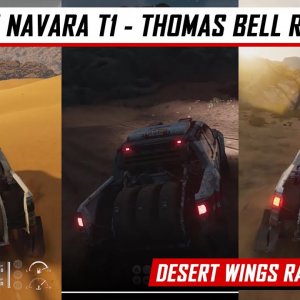 Full Desert Wings Rally | Nissan Navara T1 - Thomas Bell Racing | Dakar Desert Rally PS5 gameplay