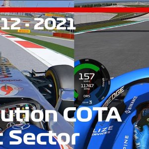 F1 2012-2022 Evolution USGP First Sector - Assetto Corsa