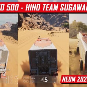 Full Neom 2020 | Hino 500 - Team Sugawara | Dakar Desert Rally PS5 gameplay