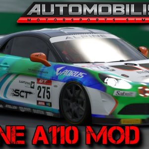 Automobilista 2 - Alpine A110 Cup / GT4 (Mod)