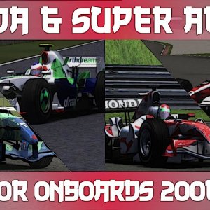 Honda & Super Aguri | rFactor Evolution | 2006-2008 OnBoards