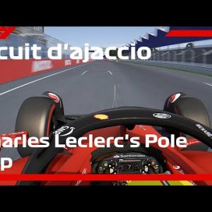 F1 2022 Charles Leclerc's Onboard Lap Circuit d'Ajaccio - Assetto Corsa