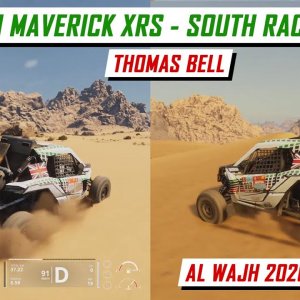 Full Al Wajh | Can-Am Maverick XRS - Thomas Bell - South Racing ME | Dakar Desert Rally PS5 gameplay