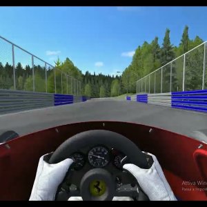 AHVENISTO | 2019 (FIN) Circuit 2.8km - 1.22.109 - F1 Ferrari - Assetto Corsa (*) Hotlap Finland
