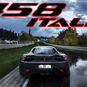Ferrari 458 Titanium Exhaust (iPE) | Nurburgring Nordschleife Lap | Assetto Corsa 2K 60 FPS