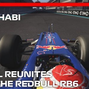 Sebastian Vettel Reunites with the Red Bull RB6 - 2022 Abu Dhabi Grand Prix - Assetto Corsa